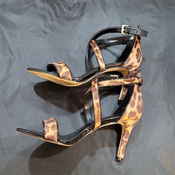 NINE WEST STRAPPY HIGH HEEL OPEN STILETTOS PUMP - Picture 11 of 16